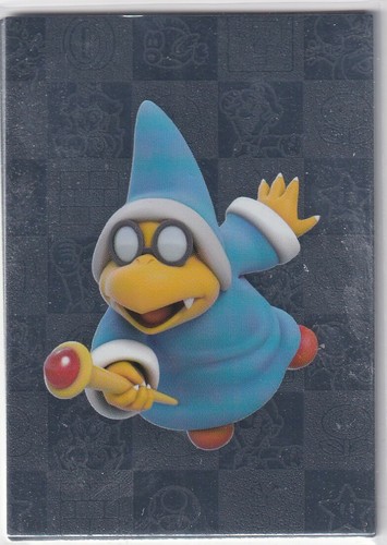 Panini Super Mario Trading Cards Karte Nr. 180 Silver Card Magikoopa - Bild 1 von 2