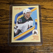 Travis Boyd Arizona Coyotes 2023-24 NHL Hockey O Pee Chee Base Retro #337