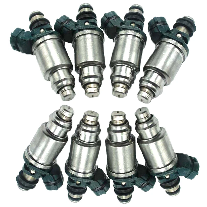 INYECTORES DE COMBUSTIBLE 8 PIEZAS ACTUALIZACIÓN 23250-50010 PARA 1990-1992 LEXUS LS400 4,0 L V8 EE. UU. Foto 2 de 4