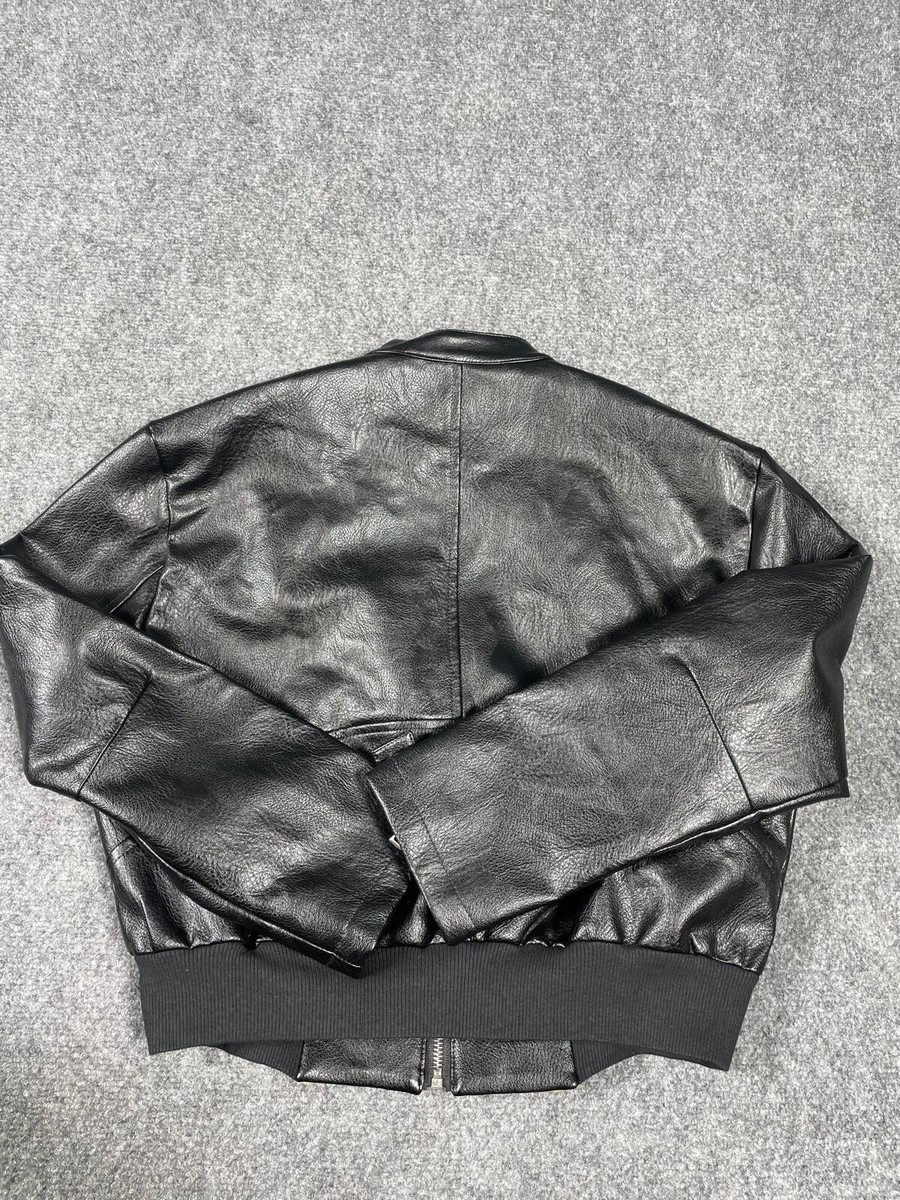 【新品未使用】ITALY punching leather zip riders 5 Zip Riders│Ambiance