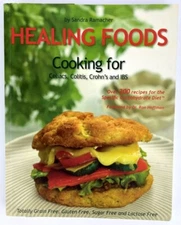 HEALING FOODS Cooking for Celiacs Colitis Crohn's IBS Ramacher 200 Recipes Diet
