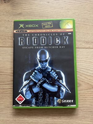 The Chronicles of Riddick: Escape From Butcher Bay (Microsoft Xbox, 2004)