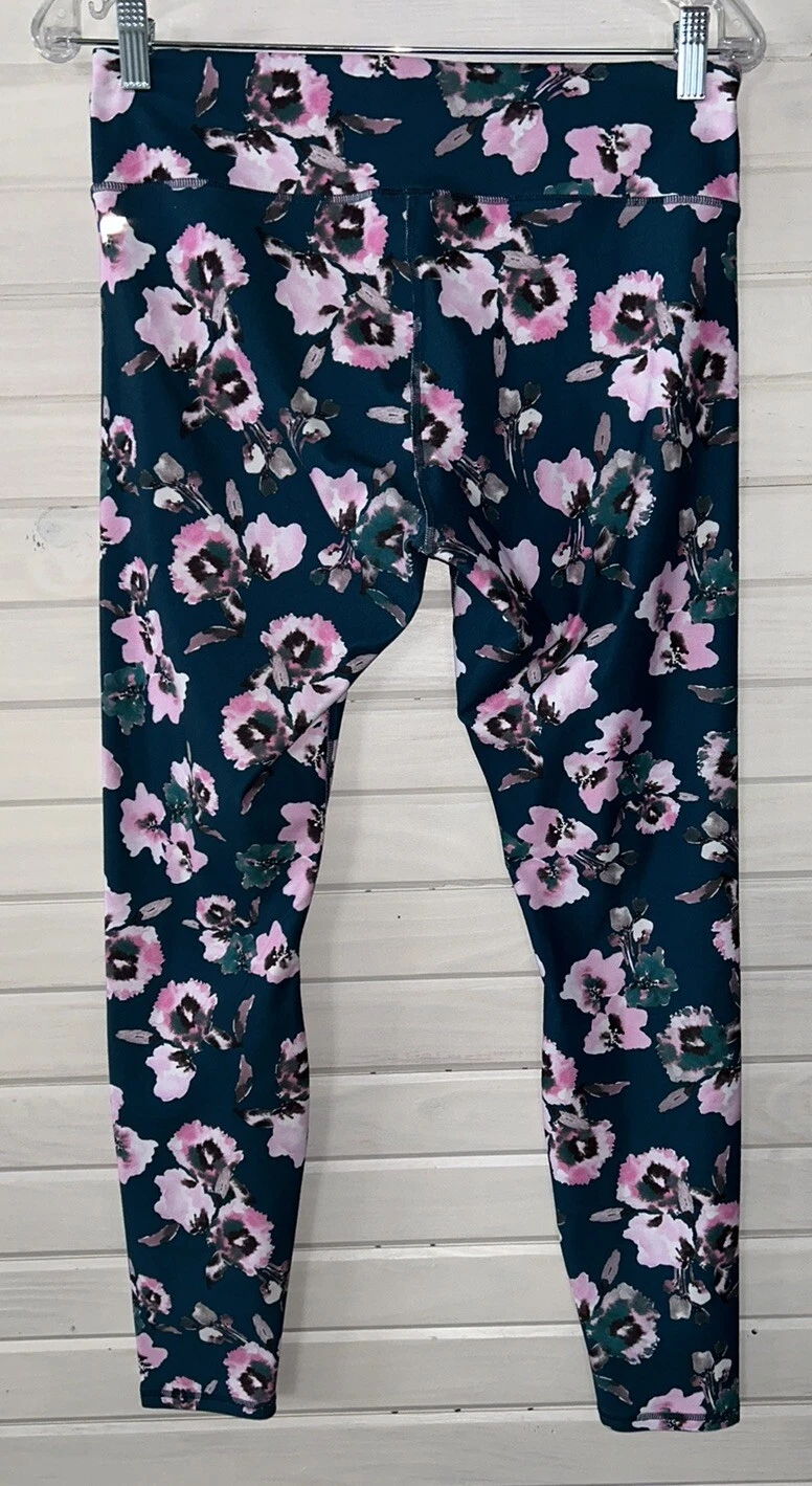 fabletics define powerhold mid-rise athletic yoga pants euc leggings