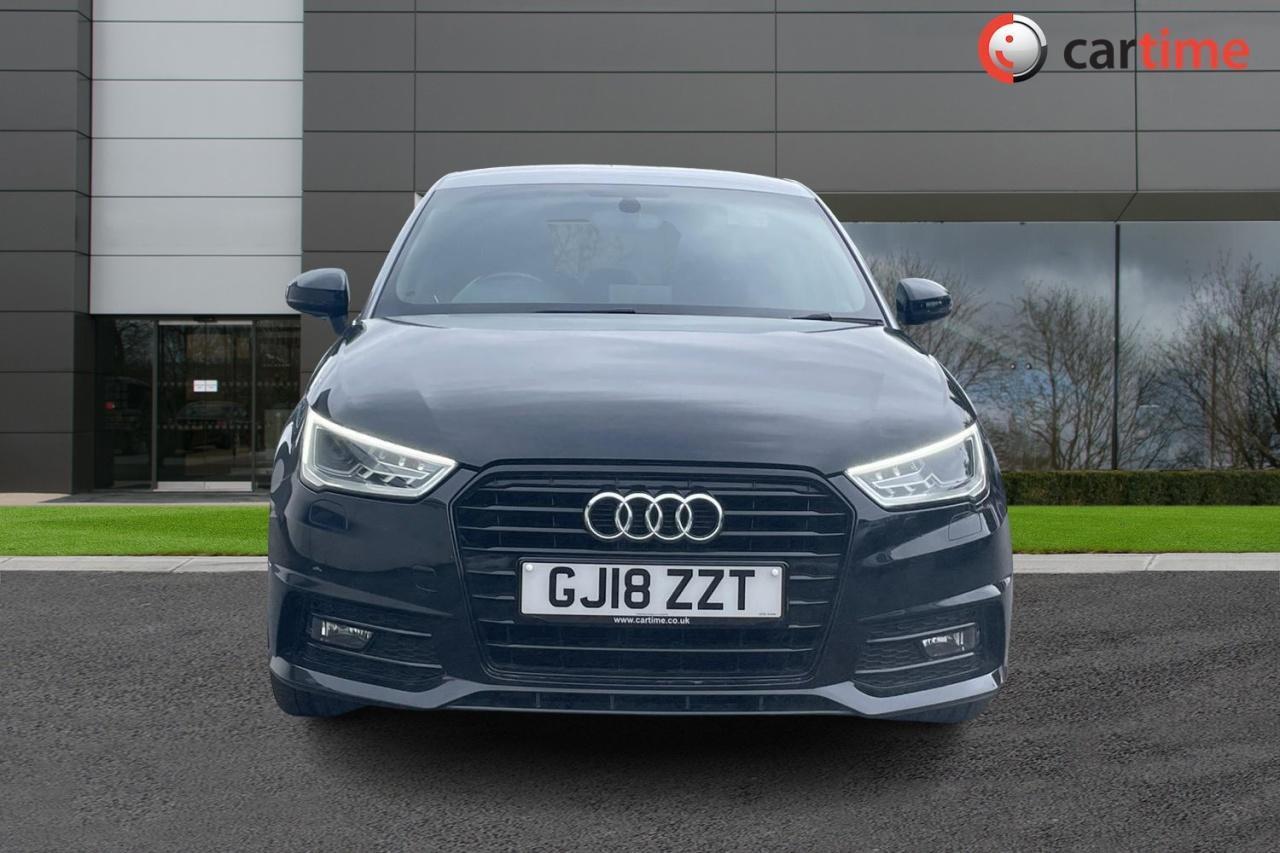 2018 Audi A1 1.4 SPORTBACK TFSI BLACK EDITION NAV 5d 123 BHP 6.5in Sat