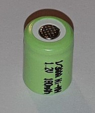 3 x Spezial-Zelle Akku NiMH 1/3AAA 1,2V 180mA...