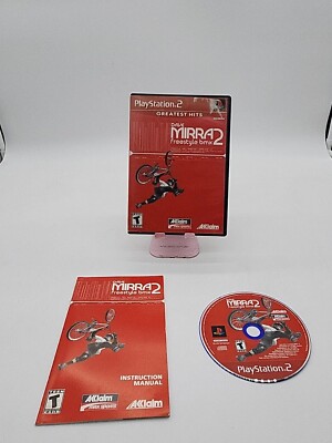 CIB Dave Mirra Freestyle BMX 2 (Sony PlayStation 2 PS2, 2002) CIB 