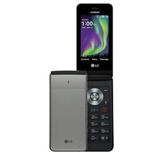 LG Exalt LTE VN220 4G VoLTE Verizon Flip Phone US Mobile Kosher