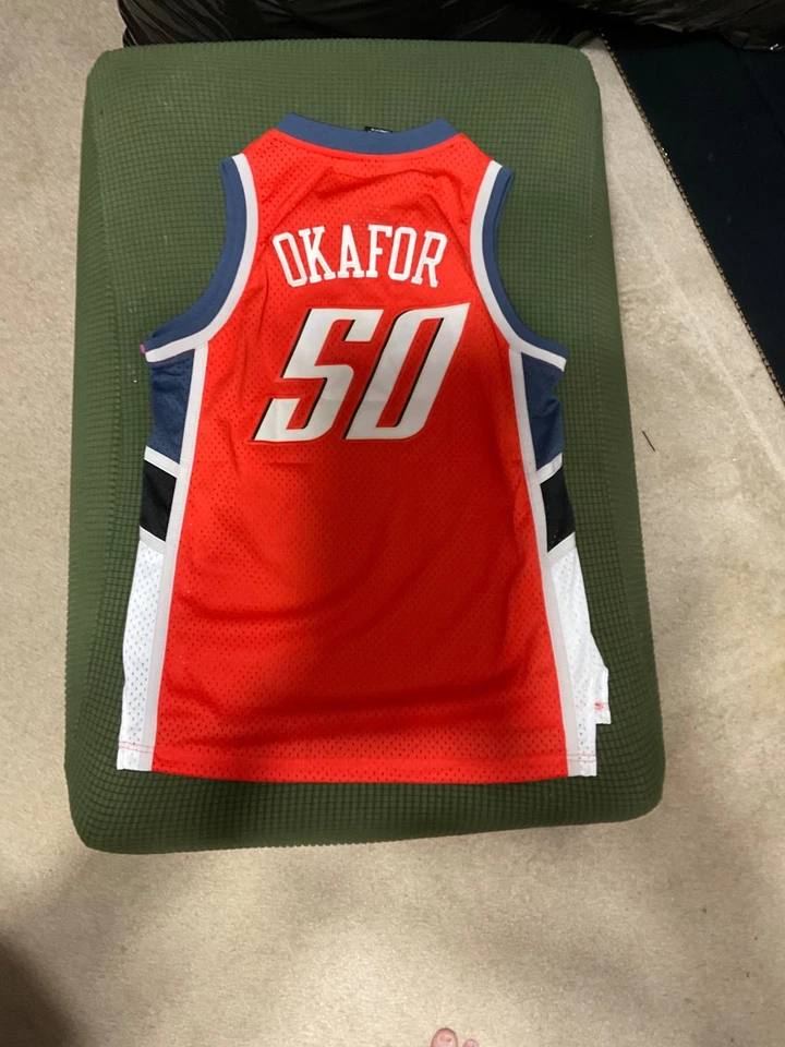Jersey naranja Reebok #50 OKAFOR Charlotte Bobcats para niños talla 14-16 grande (CON87) Foto 2 de 4