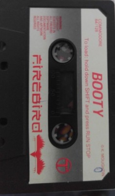 Booty (199 Range 1987) Commodore C64 Cassette (Tape) works