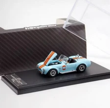 FW 1/64 Ford Shelby Cobra 427 Roadster 1965 Gulf Diecast Car Model Toy Gift 