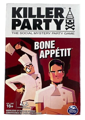 KILLER PARTY The Social Party Game Kiss Of Death von Spin Master - NEU & VERSIEGELT