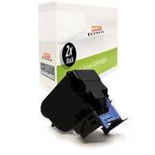 2x Toner Noir pour Konica Minolta Bizhub C-3350 C-3850-FS