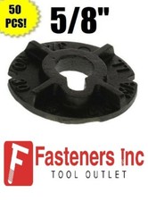 (Qty 50) 5/8" Round Malleable Washer Malleable Iron Plain Finish
