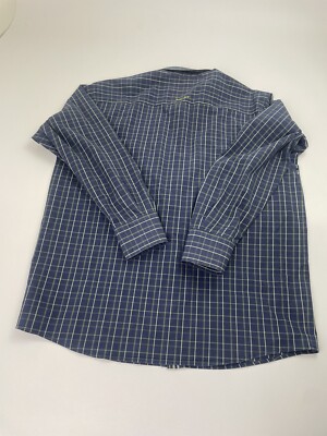 ARIAT Men's Pro Perrin Long Sleeve Shirt - Blue, Moisture-Wicking, Sun Protection, Breathable Work Shirt - View #7