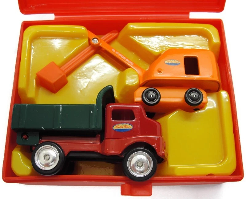 Camión de volteo Tonka Collectors Series pala de vapor naranja fundido a presión Maisto IOB Foto 2 de 4