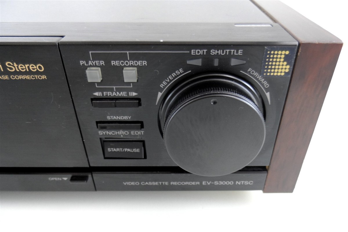 Sony EV-S3000 Hi8 Video Cassette Recorder No Remote for Sony EV-S3000 Hi8 Video Cassette Recorder No Remote for
