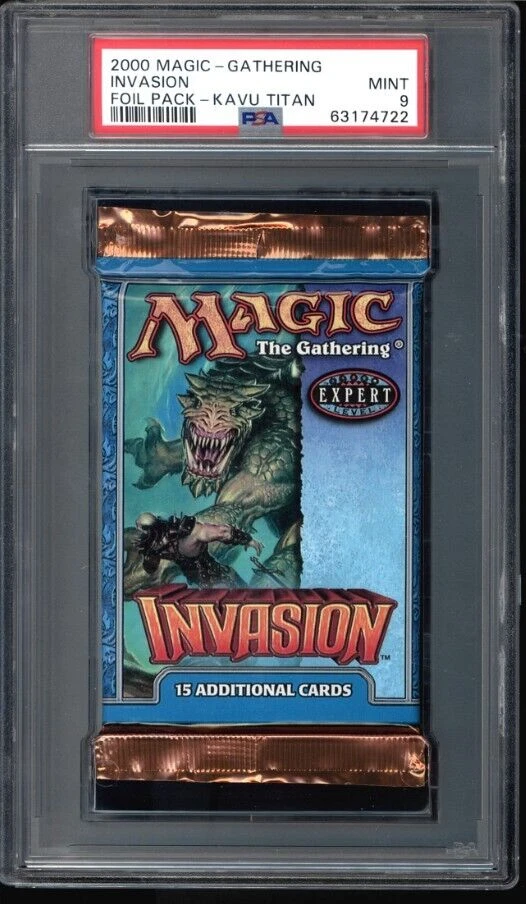 Magic: The Gathering Invasion Sealed Collectible Card Game Packs