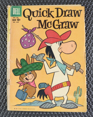 1960 Dell Quick Draw McGraw #1040