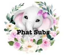 Sublimation Print Baby Girl Elephant Ready to Press Heat Transfer