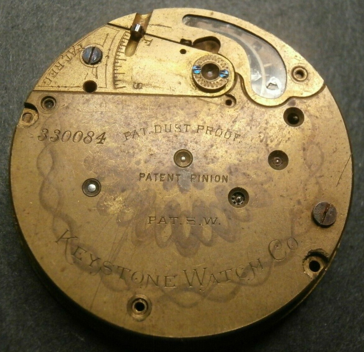 Lancaster Watch Co. Grade Keystone Watch Co. Pocket Watch image 1