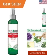 Immediate Itch Relief for Dogs – Vet's Best 8 Oz Allergy Spray with No-Sting