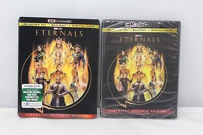 Eternals (4K Ultra HD + Blu-ray + Digital Code, 2022) for sale online