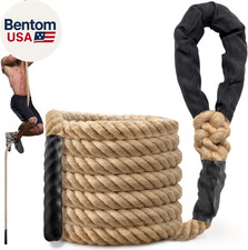 Climbing Rope Gym Workout - 10FT 15FT 20FT 25FT 30FT 35FT Heavy Duty Jute Thick