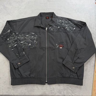 Quicksilver x Stranger Things Upside Down Jacket Adult Size 2XL Workwear Zip
