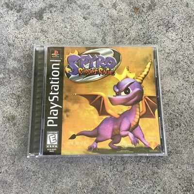 Spyro 2: Ripto's Rage (Sony PlayStation 1, 1999) PS1 Complete Gold Foil