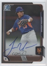 2015 Bowman Chrome Prospects Auto Jhoan Urena #BCAP-JU Auto 0o9
