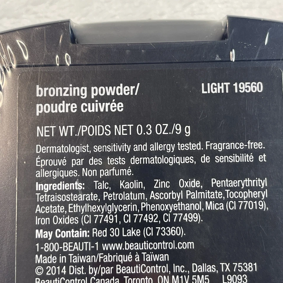 BeautiControl Bronzing Powder Light 19560 .3 oz NEW Discontinued HTF - Image 3 of 4