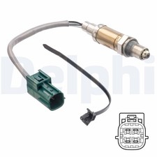 Lambdasonde Sensor Abgassteuerung DELPHI ES21195-12B1 für NISSAN MICRA 3 K12 16V
