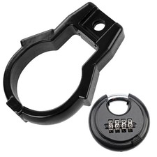 Hitch Coupler Lock W Combination Lock For 2 To 2-516 Bulldog Style Coupler