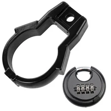 Hitch Coupler Lock w/ Combination Lock For 2" to 2-5/16" Bulldog Style Coupler