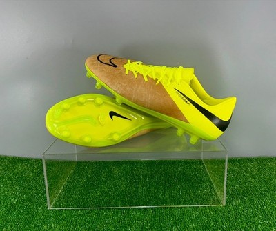 Nike Hypervenom Phinish Leather FG Elite US9 UK8 Brown boots