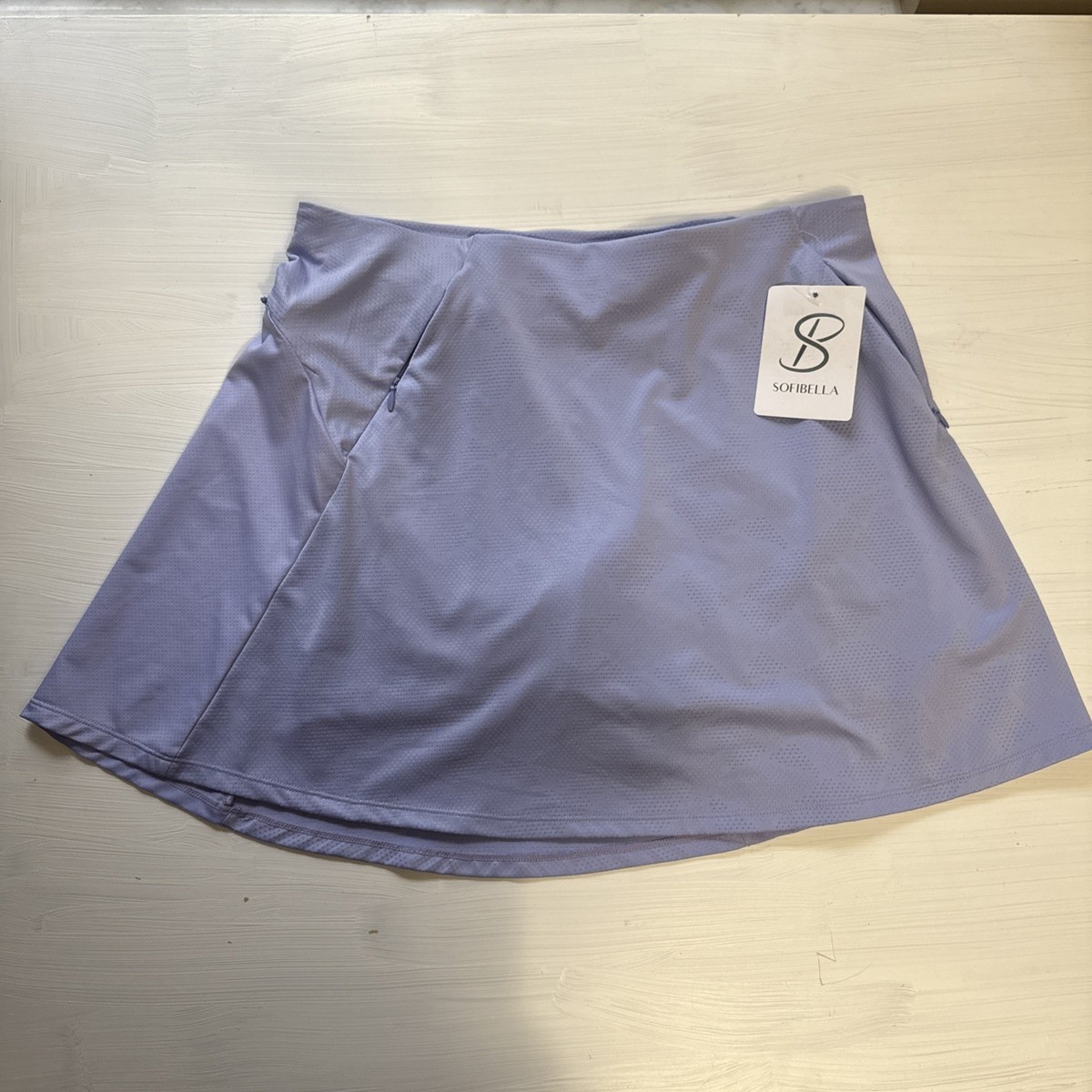 トリプルX Sofibella Ladies MEDIUM PURPLE Tennis Pickleball Golf Skort NEW