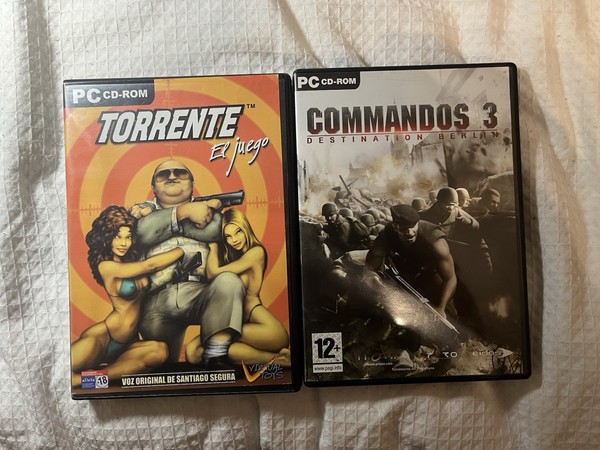 Lote Juegos Retro Pc: Torrente El Juego Y Commandos 3