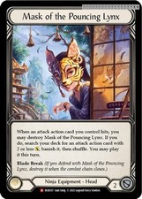 Mask of the Pouncing Lynx - EVR037 - Everfest - NM - 1st Edition Normal