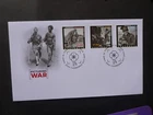 AUSTRALIA 2024 ANZAC Day- Picturing War Set 3 Stamps First Day Cover