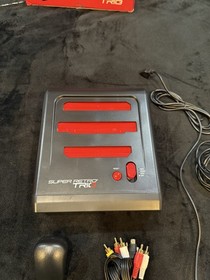 Retro-Bit Super Retro Trio 3 3-Slot Console Gray/Red w/2 Controllers AV + Power