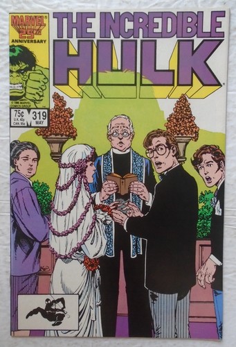 The Incredible Hulk #319 Copper Age Marvel Comic Book 1986 VF/NM