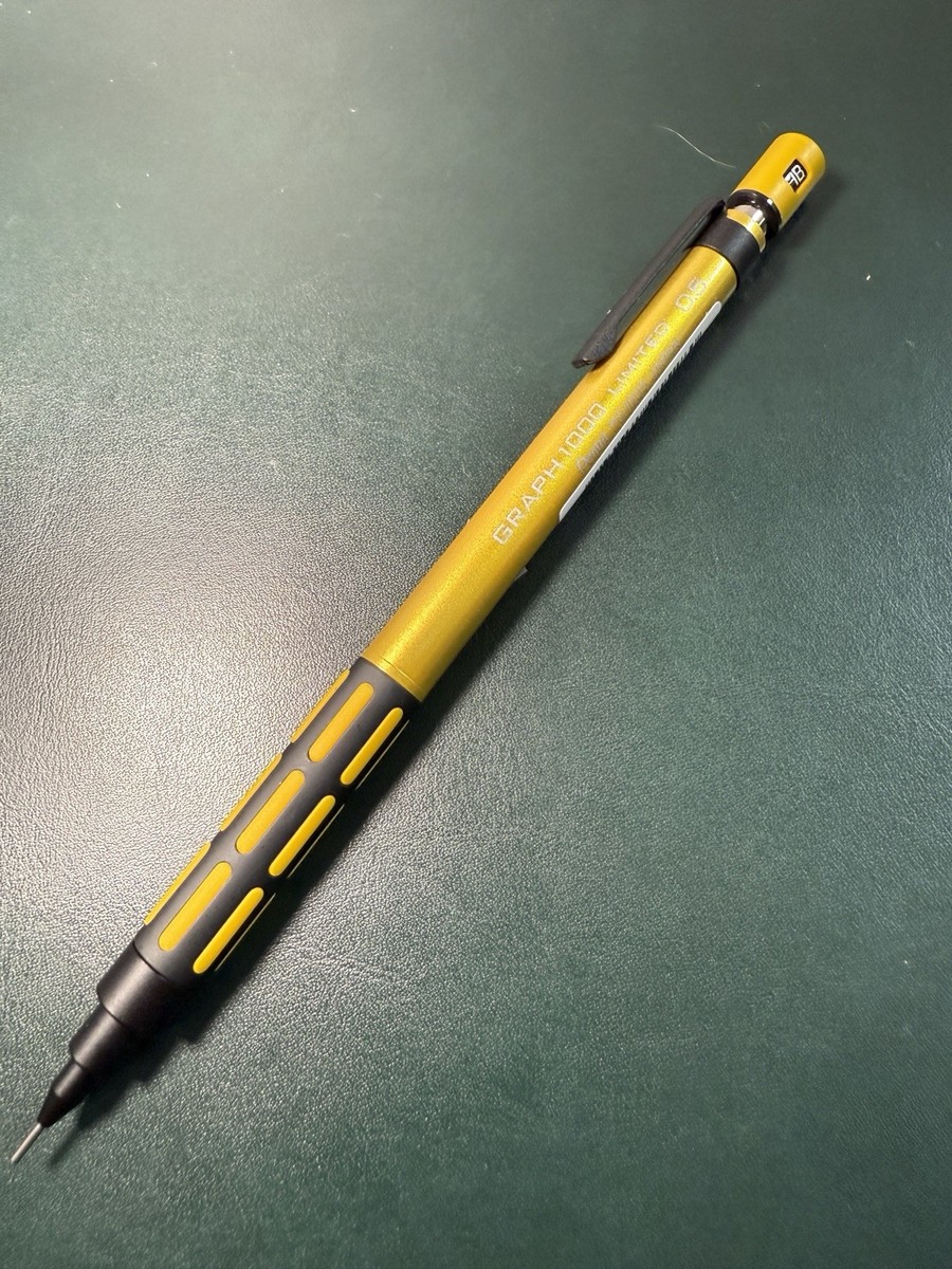 Pentel Graph 1000 Limited Color LIMITED EDITION Gold Black Korea