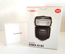 Canon SPEEDLITE 430EX III-RT Camera Flash Light Hotshoe Battery SP430EX3-RT NEW