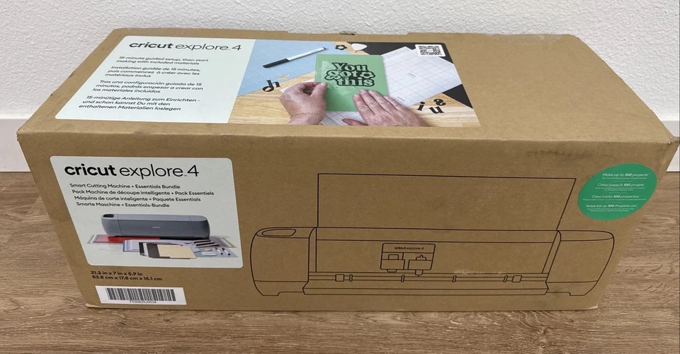 New Cricut Explore 4 Essentials Bundle Cutting Machine 2011075 (Sage) - Image 2 of 4