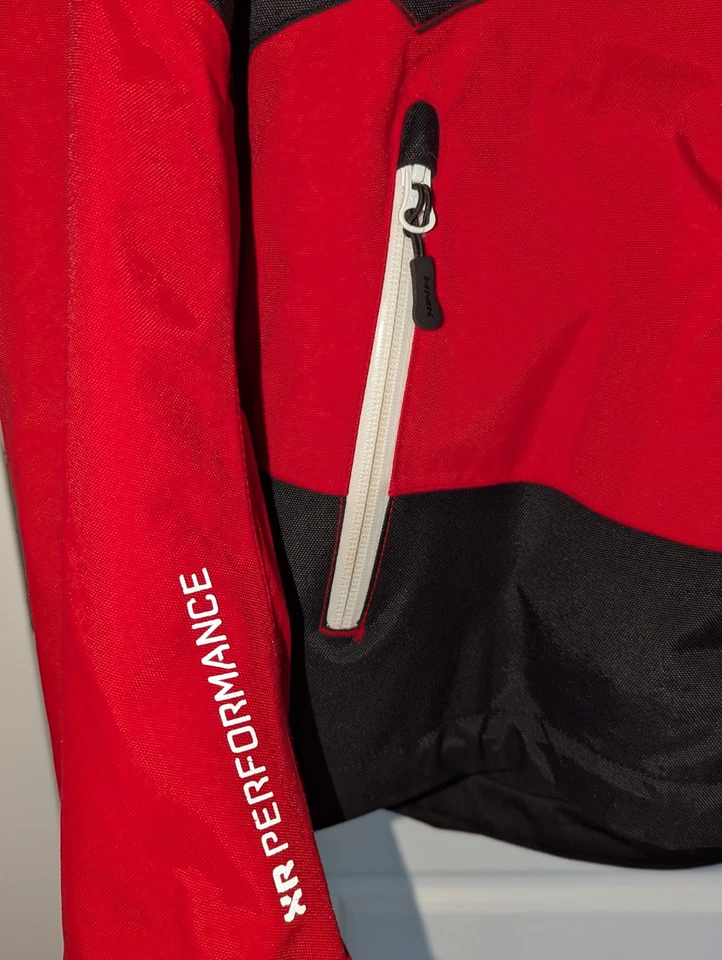 Chaqueta de moto de nieve 3 en 1 HMK Peak 2 XR Performance roja y negra para hombre talla XS  Foto 4 de 4