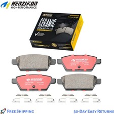 Rear Ceramic Brake Pads for 2017 - 2012 Fusion MKZ All Models