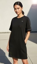 Calvin Klein Women's T-Shirt Dress Short Sleeve Black Size M