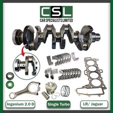 JAGUAR E PACE F PACE XE XF SPORTBRAKE 2.0D 204DTD INGENIUM CRANKSHAFT + REBUILD