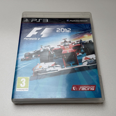 Codemasters F1 2012 Formula 1-Serie (Sony PlayStation 3) PAL USK 0 Handbuch