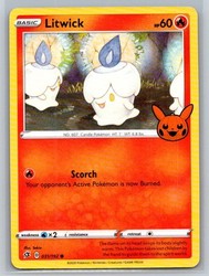 Litwick 031/192 Trick or Trade BOOster Promo